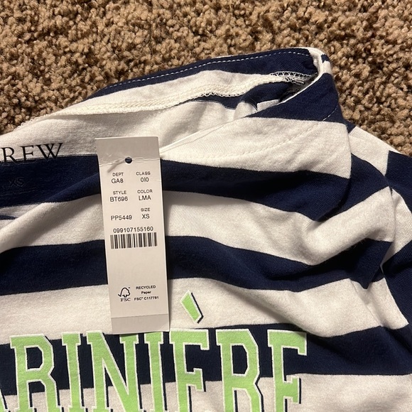 J. Crew classic-fit la marinière graphic t-shirt - Picture 5 of 5